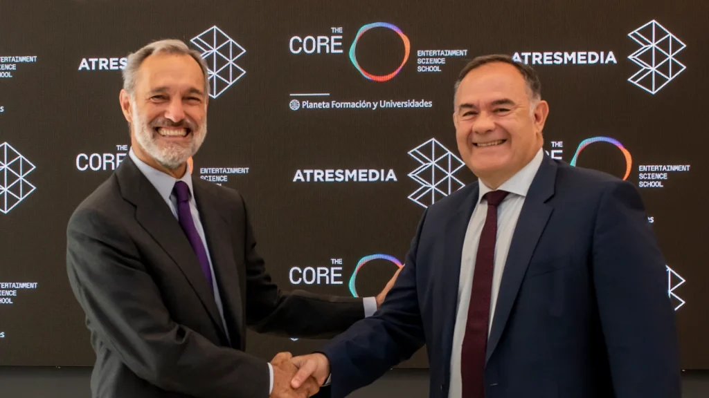 The Core y Atresmedia se unen para formar a los profesionales de la industria audiovisual y del entretenimiento