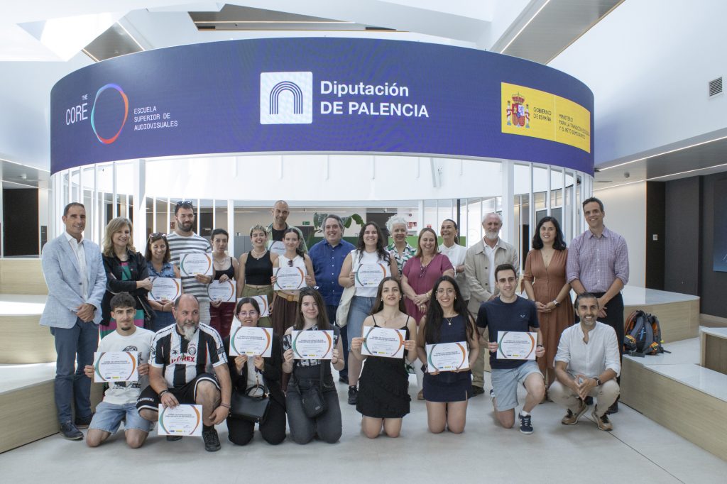 The Core y la Diputación de Palencia culminan la primera edición de España Latente formando a jóvenes del medio rural en tecnologías de vanguardia
